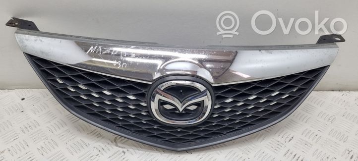 Mazda 6 Etupuskurin ylempi jäähdytinsäleikkö GJ6A50712