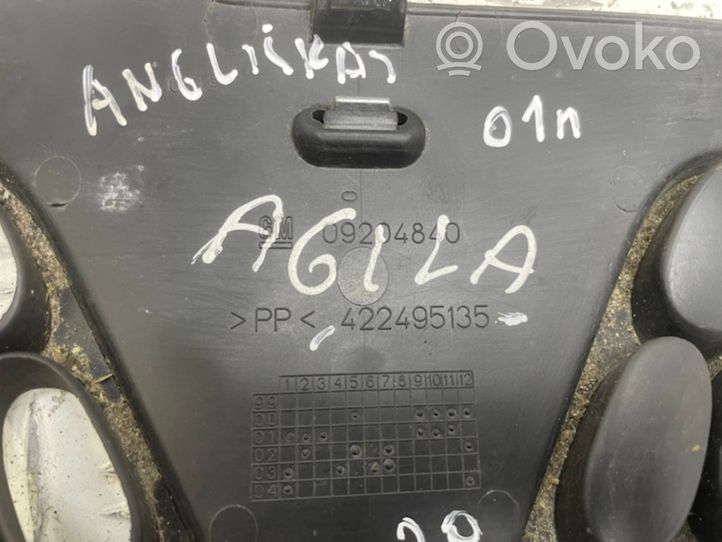 Opel Agila A Atrapa chłodnicy / Grill 422495135