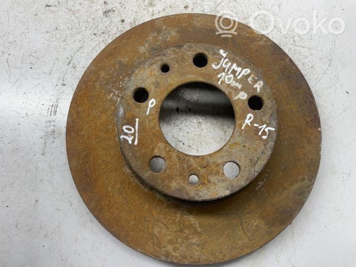 Citroen Jumper Front brake disc 