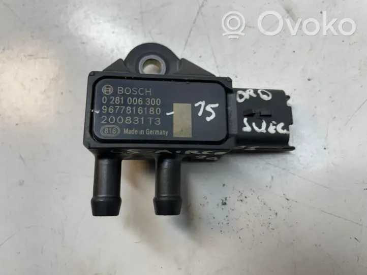 Citroen C5 Aircross Sensore di pressione dei gas di scarico 9677816180