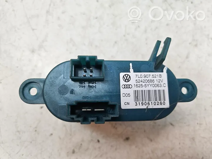 Audi Q7 4L Heater blower motor/fan resistor 7L0907521B