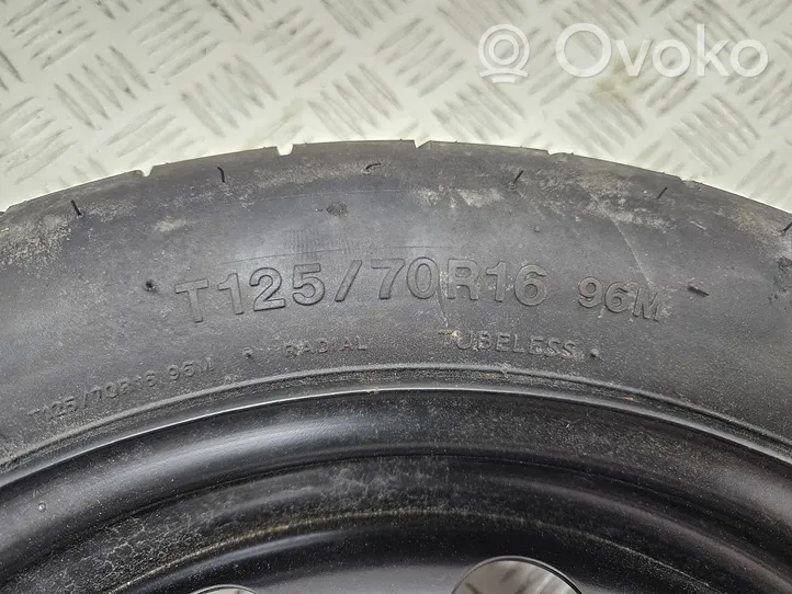 Volkswagen Golf Sportsvan R16 spare wheel 5Q0601027AR