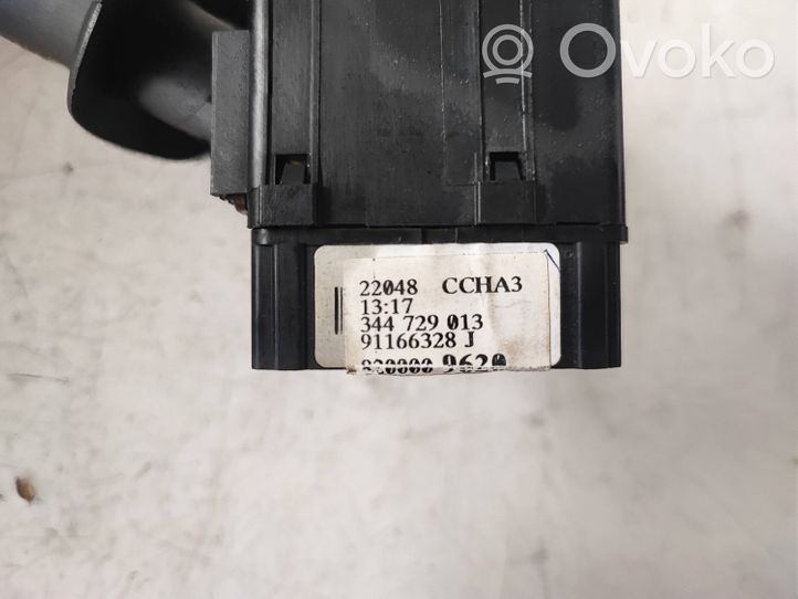 Opel Vivaro Wiper control stalk 344729013