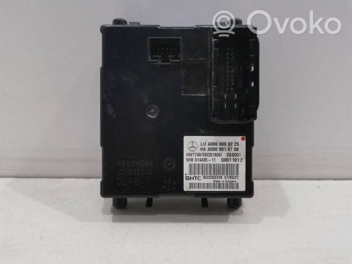 Mercedes-Benz GL X166 Module unité de contrôle climatisation A0009009225