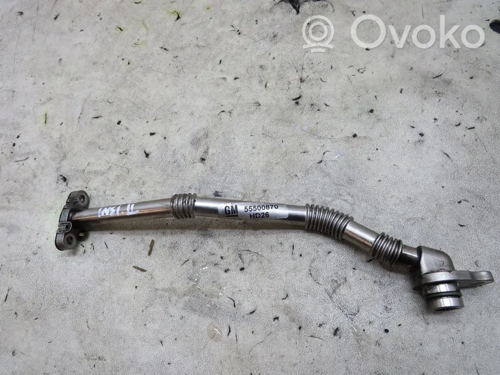 Opel Insignia B Tubo flessibile mandata olio del turbocompressore turbo 55500870