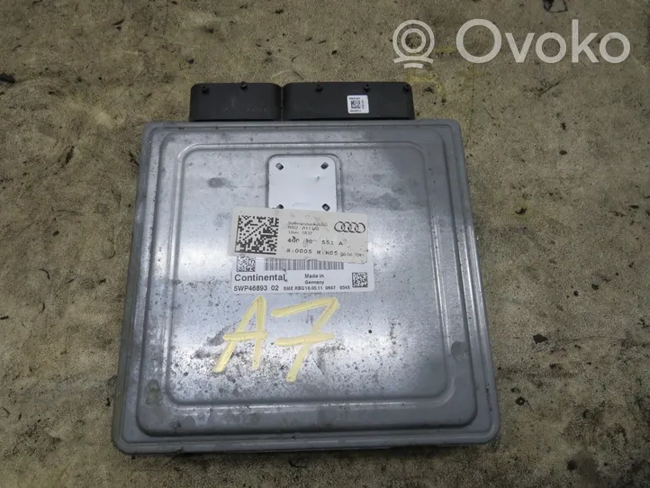 Audi A7 S7 4G Moottorin ohjainlaite/moduuli (käytetyt) 4G0907551A