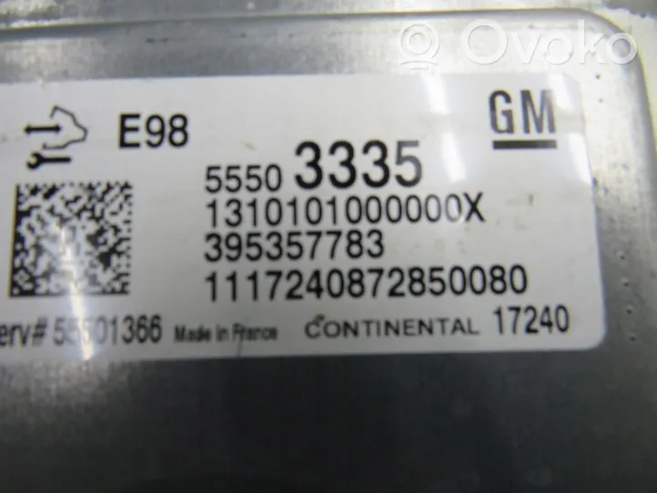 Opel Insignia B Centralina/modulo motore ECU 55503335