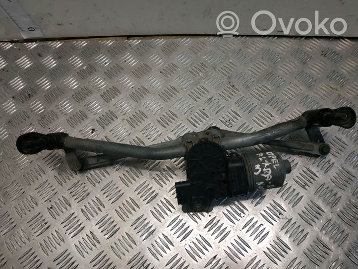 Opel Astra H Mechanizm i silniczek wycieraczek szyby przedniej / czołowej 0390241538