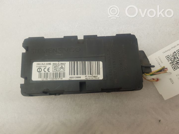 Citroen C4 I Capteur de pression des pneus 9655139880