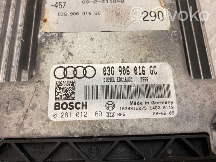 Audi A6 S6 C6 4F Блок управления двигателя 03G906016GC