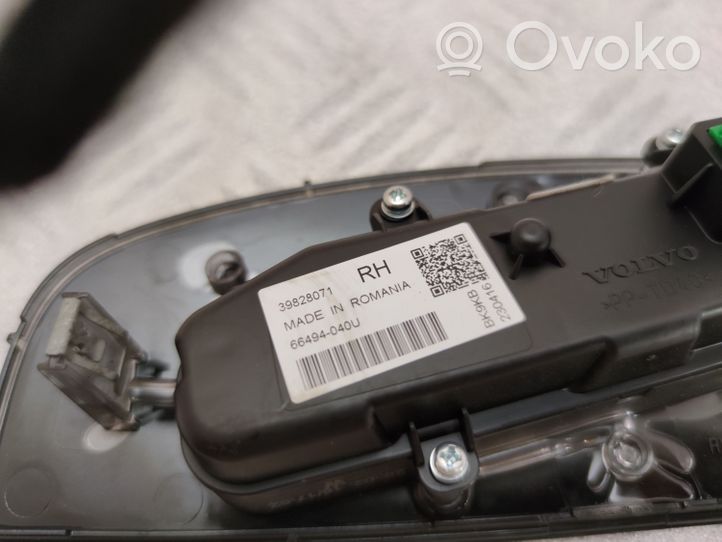 Volvo XC90 Schermo del visore a sovrimpressione 39828071