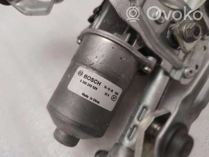 BMW X1 F48 F49 Tringlerie et moteur d'essuie-glace avant 0390243529