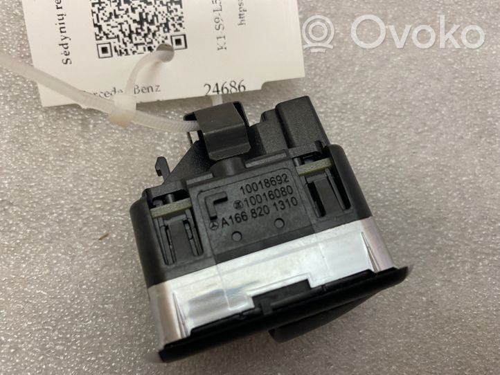 Mercedes-Benz GL X166 Seat control switch A1668201310