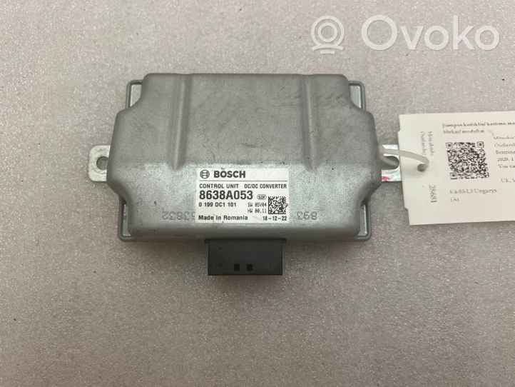 Mitsubishi Outlander Jännitteenmuunnin/muuntimen moduuli 8638A053