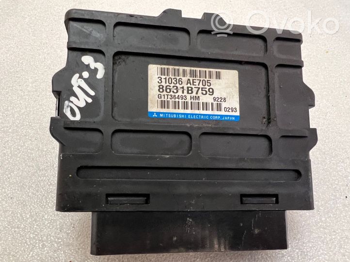 Mitsubishi Outlander Module de contrôle de boîte de vitesses ECU 8631B759