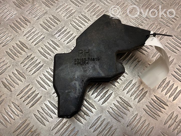 Toyota C-HR Supporto/guarnizione in poliuretano espanso del parafango 53155F4010