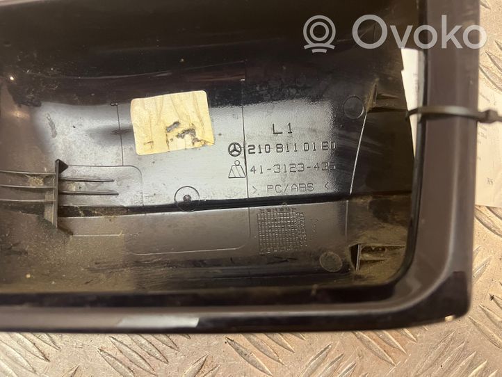 Mercedes-Benz E W210 Copertura in plastica per specchietti retrovisori esterni 2108110160