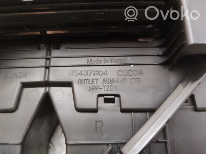 Opel Mokka Griglia di ventilazione centrale cruscotto 95437603