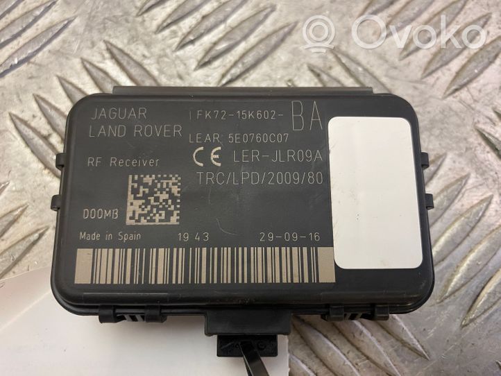 Land Rover Range Rover Sport L494 Module de contrôle sans clé Go FK7215K602BA