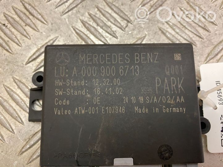 Mercedes-Benz GLA W156 Parking PDC control unit/module A0009006713