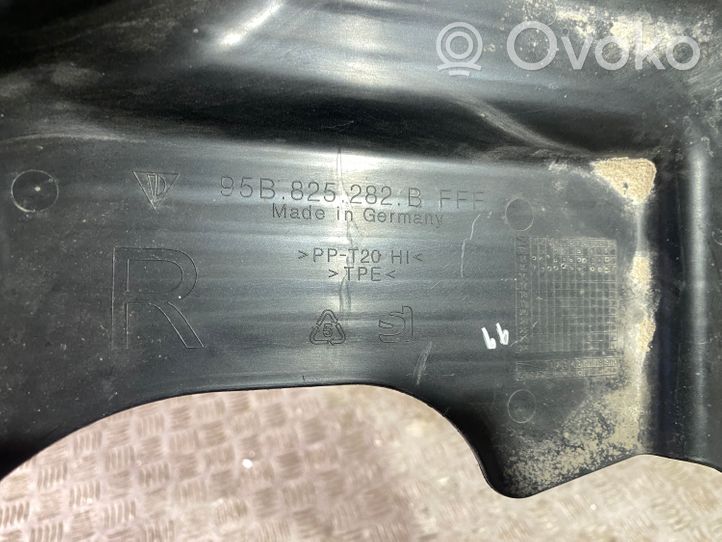 Porsche Macan Protector/cubierta de la carrocería inferior trasera 95B825282B