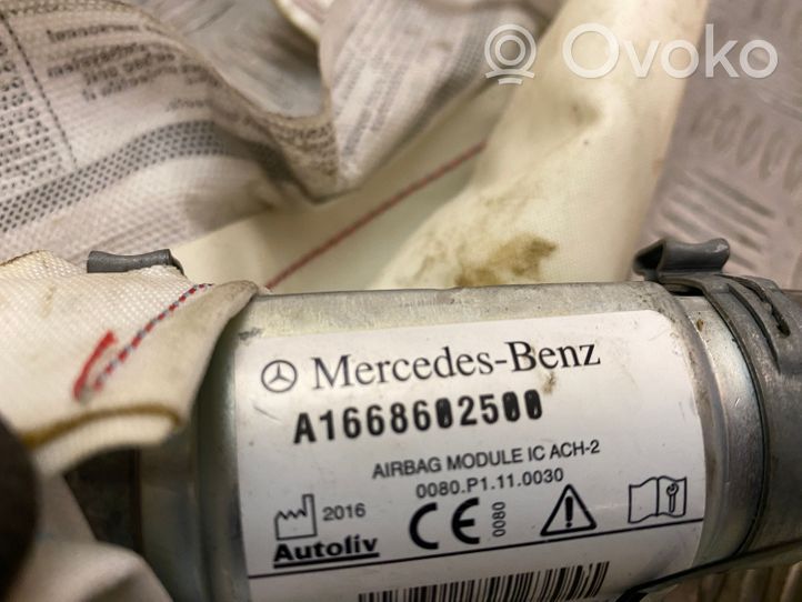 Mercedes-Benz GLE AMG (W166 - C292) Stogo oro pagalvė (užuolaida) A1668602500
