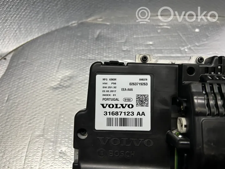 Volvo S90, V90 Nopeusmittari (mittaristo) 31687123AA