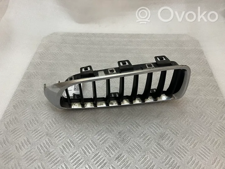 BMW 4 F36 Gran coupe Grille calandre supérieure de pare-chocs avant 7294813