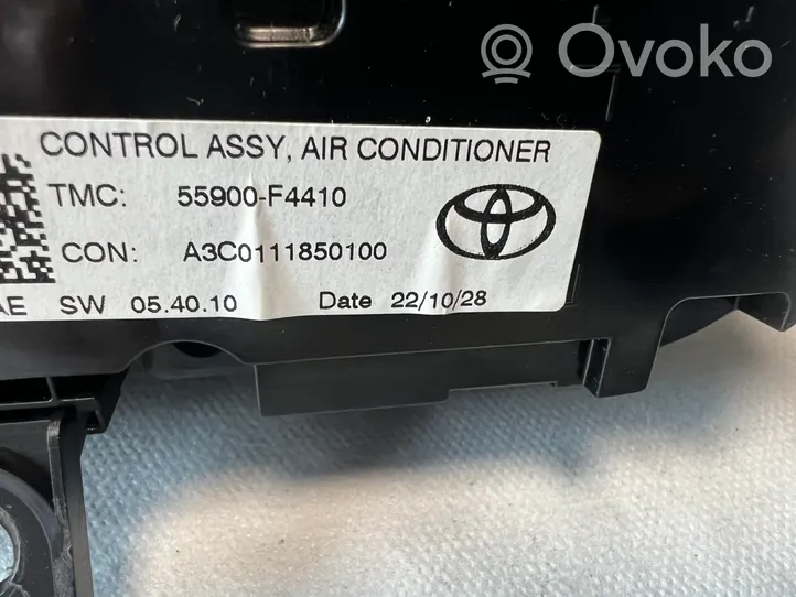 Toyota C-HR Climate control unit 55900F4410