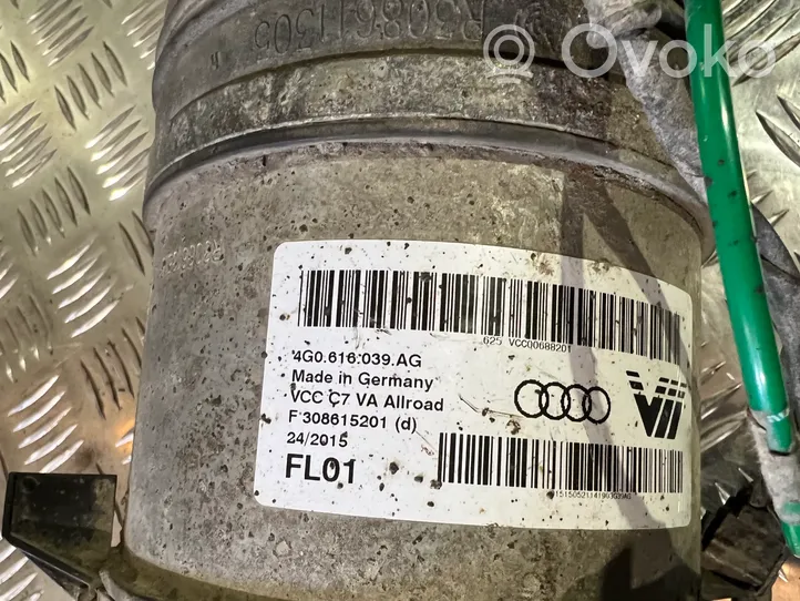 Audi A6 Allroad C7 Amortisseur airmatic de suspension pneumatique avant 4G0616039AG