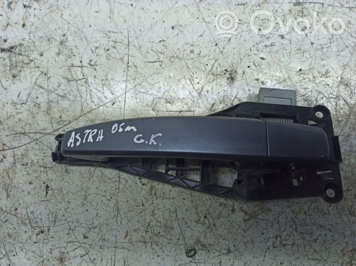 Opel Astra H Rear door exterior handle 