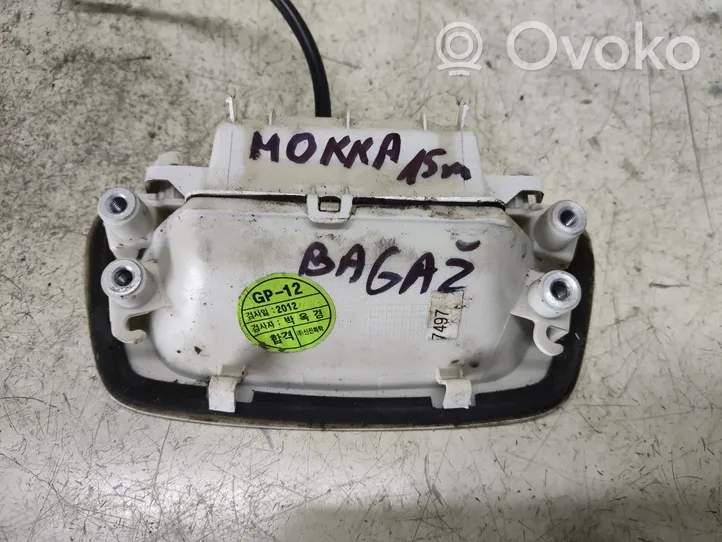 Opel Mokka Poignée de coffre hayon arrière 