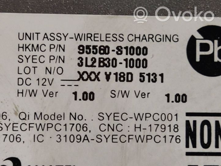 Hyundai Santa Fe Wireless charging module 