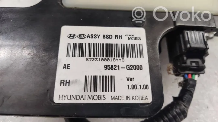 Hyundai Ioniq Modulo di controllo del punto cieco 95821G2000