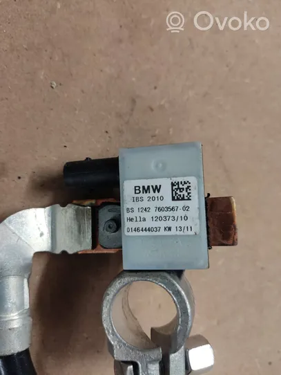 BMW X5 F15 Câble négatif masse batterie 7603567