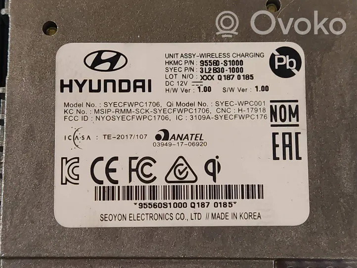 Hyundai Santa Fe Wireless charging module 95560S1000
