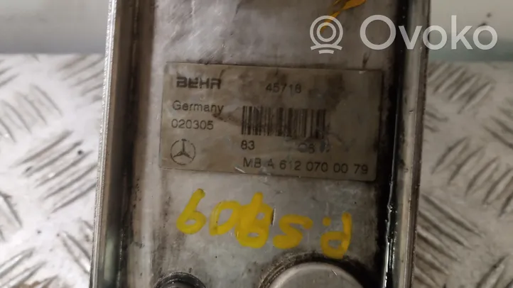 Mercedes-Benz C W203 Chłodnica oleju A6120700079