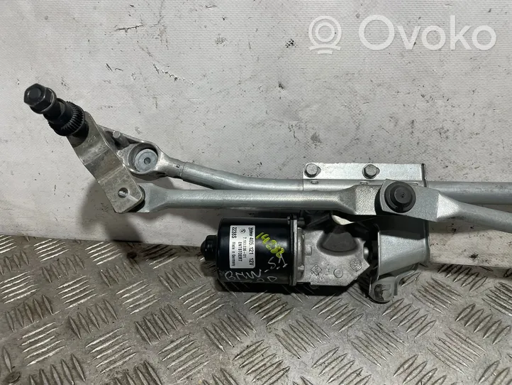 BMW 1 E81 E87 Mechanizm i silniczek wycieraczek szyby przedniej / czołowej 7193036