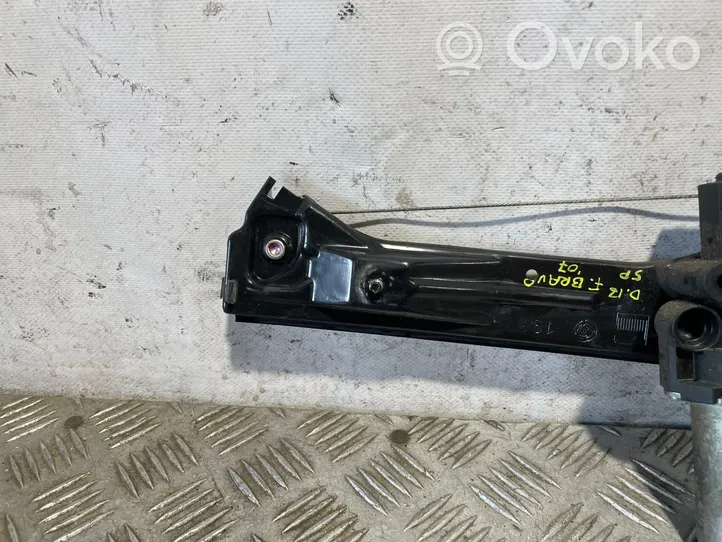 Fiat Bravo Front door window regulator with motor 