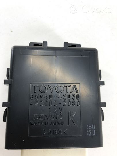 Toyota RAV 4 (XA40) Lasinpyyhkimen rele 8594042030