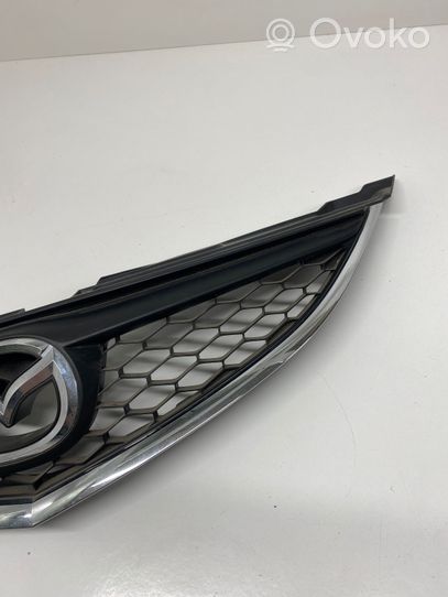 Mazda 6 Grille calandre supérieure de pare-chocs avant GDK450712