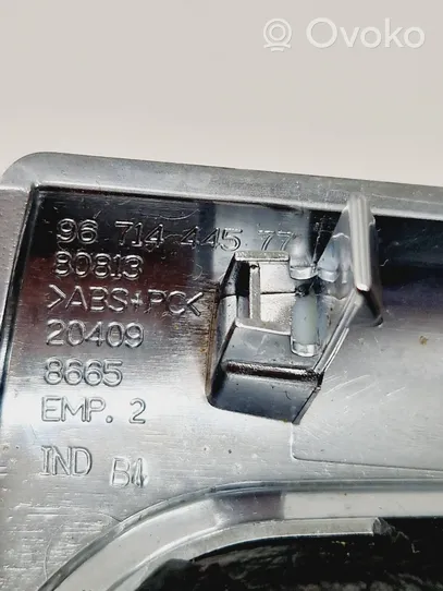 Citroen C4 II Rivestimento in plastica cornice della leva del cambio 9671444577