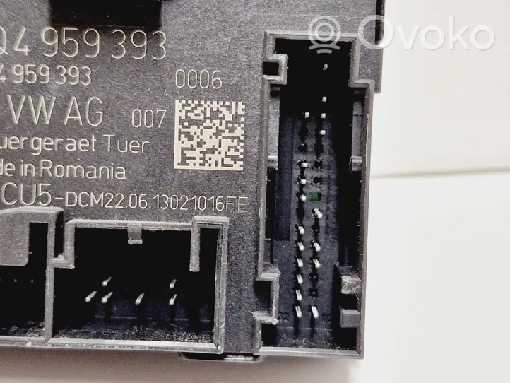 Skoda Octavia Mk3 (5E) Sterownik / Moduł drzwi 5Q4959393