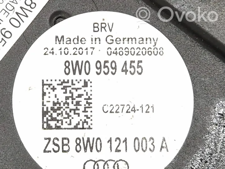 Audi A4 S4 B9 Convogliatore ventilatore raffreddamento del radiatore 8W0121207