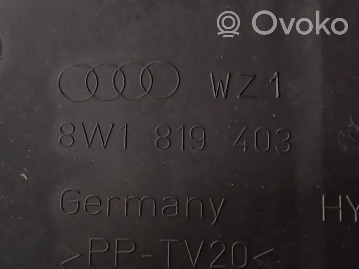 Audi A4 S4 B9 Podszybie przednie 8W1819403