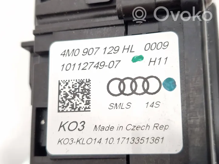 Audi A4 S4 B9 Manetka / Przełącznik kierunkowskazów wycieraczek 4M0907129HL