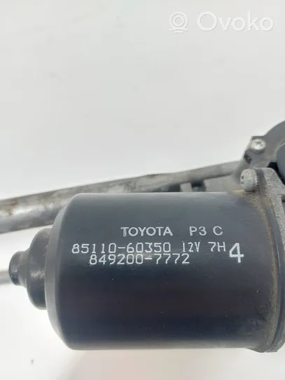 Toyota Land Cruiser (J120) Front wiper linkage and motor 8511060350