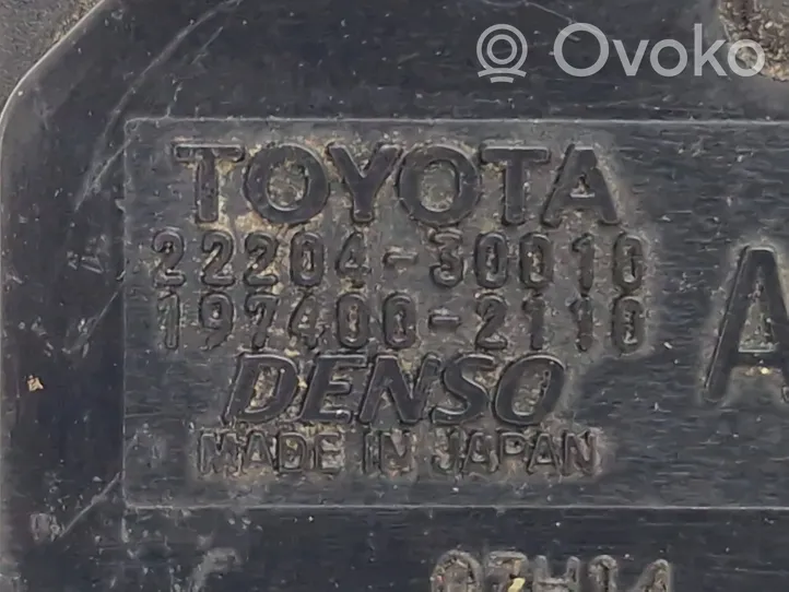 Toyota Land Cruiser (J120) Débitmètre d'air massique 2220430010