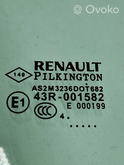 Renault Laguna III Pagrindinis galinių durų stiklas 43R001582