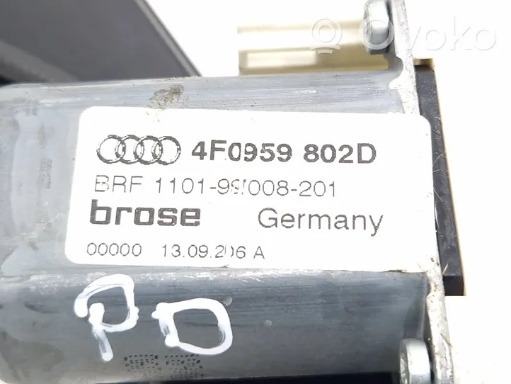 Audi A6 Allroad C6 Mécanisme de lève-vitre avec moteur 4F0959802D